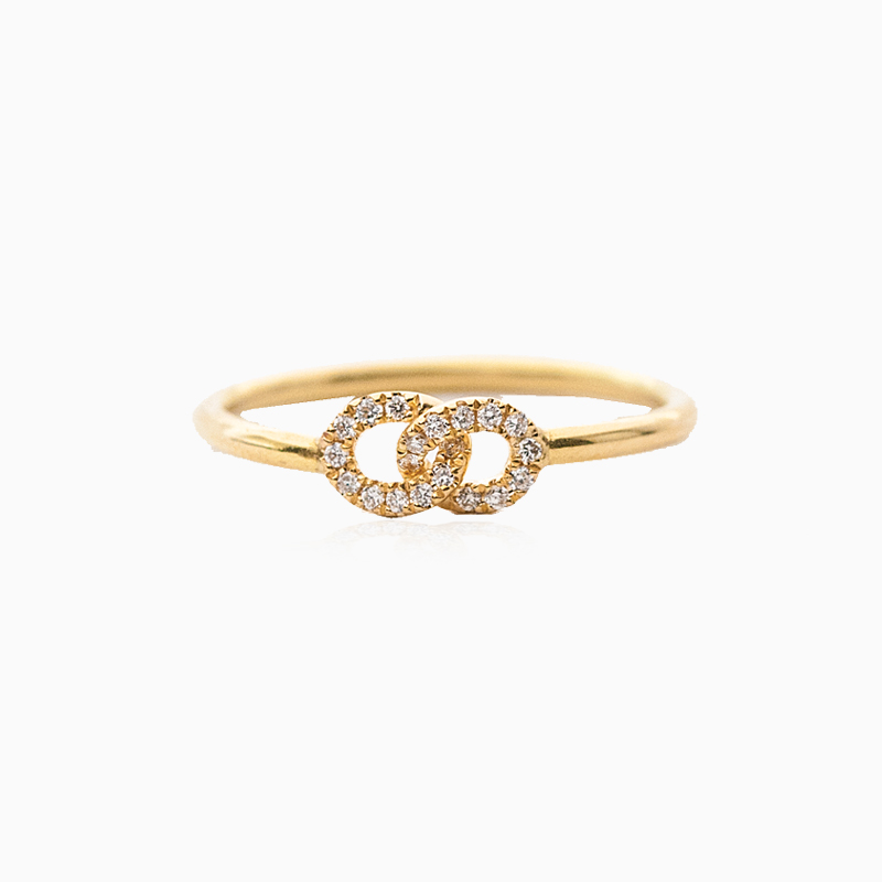 Love Link Diamond Ring - Mindham Fine Jewellery Ltd.